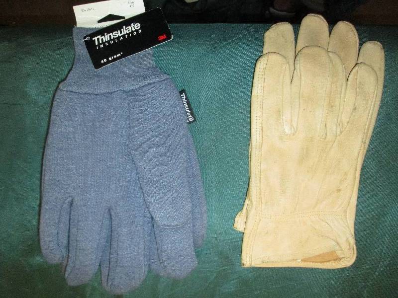 2 Pair  Large Work Gloves...