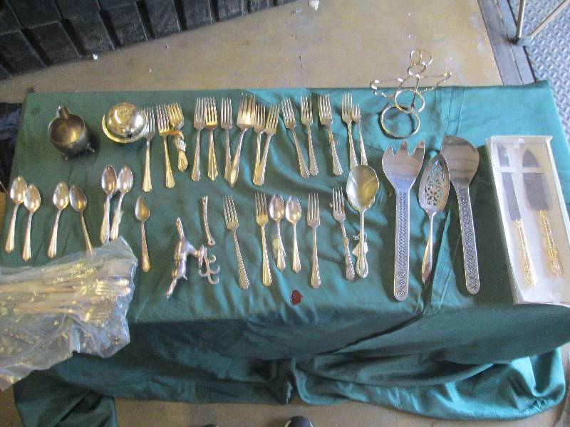Silverware, Antiques, Forks, Knives...