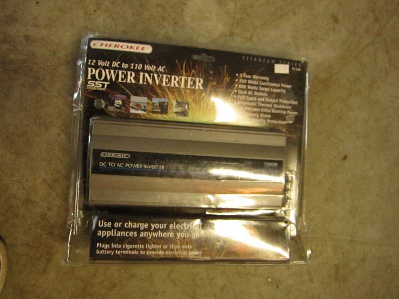 Cherokee 12 volt dc to 110 volt ac ...