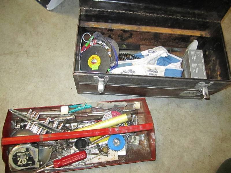 Vintage craftsman tool box...