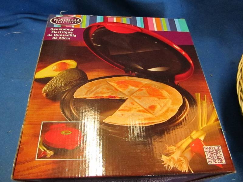 quesadia maker new  in box...
