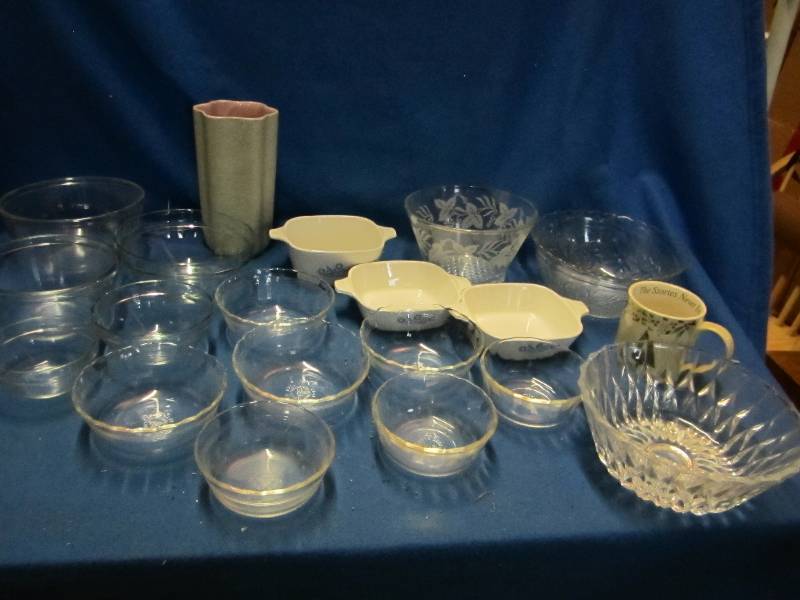 clear glass ware...