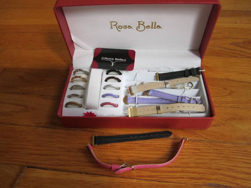Rosa Bella interchangable watch...