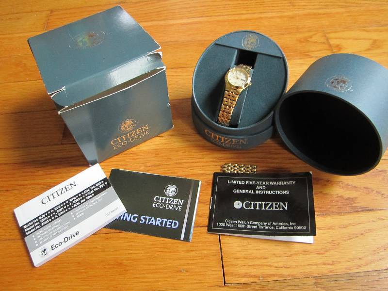 Citizen Eco Drive watch...