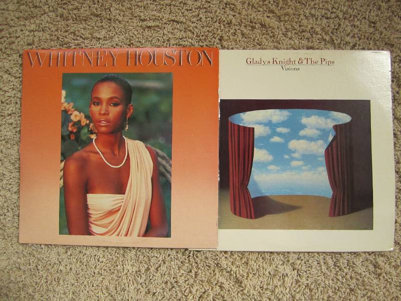 Whitney Houston vinyl record album...
