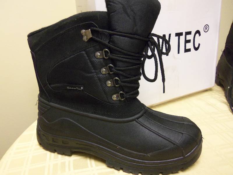 Black Winter Boots