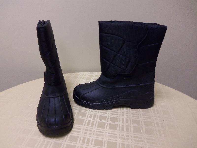 Black Winter Boots