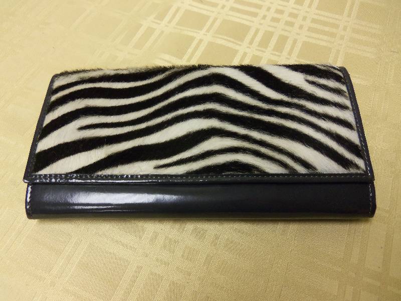 Zebra Fur Wallet