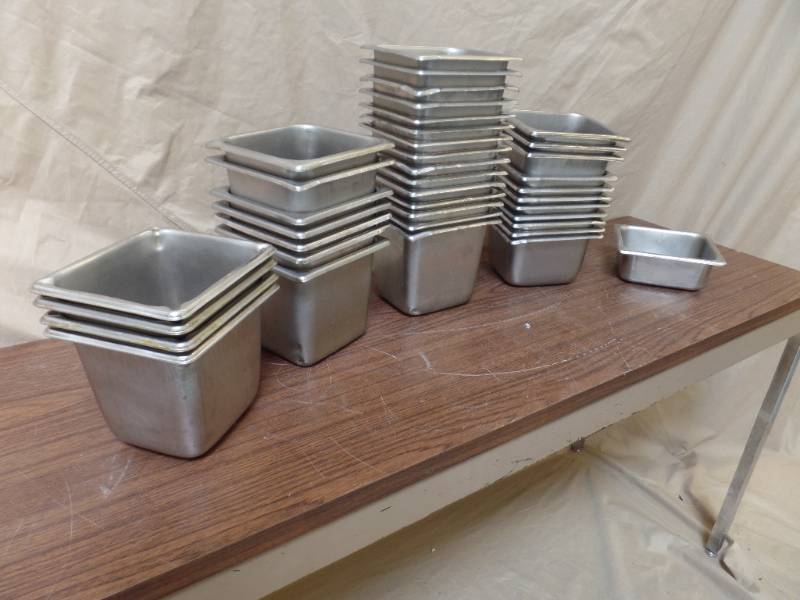 Stainless Steel Pans and Lids