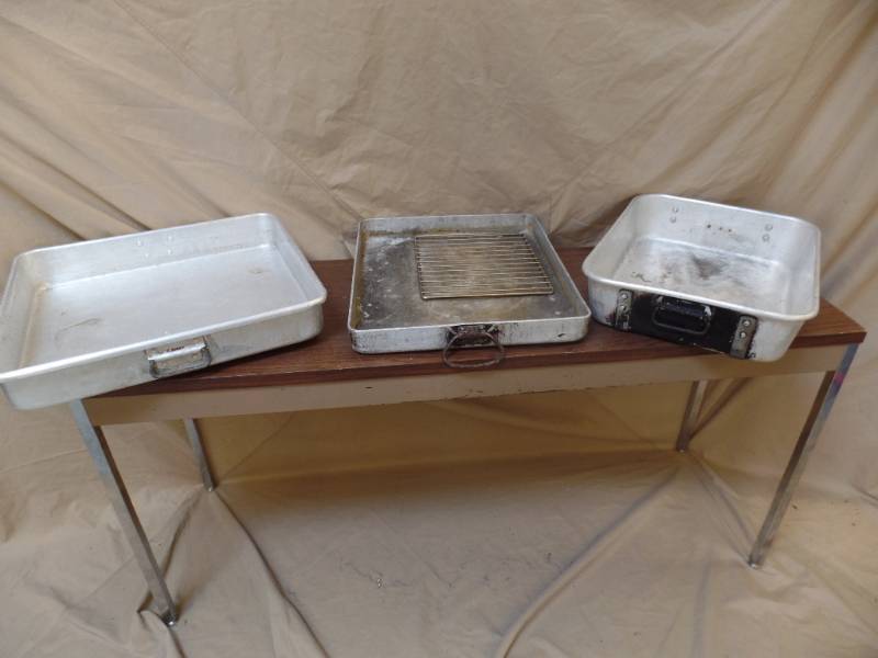 Heavy Duty Metal Pans