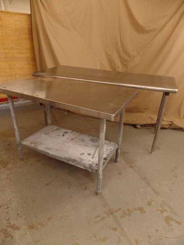 Stainless Steel Tables