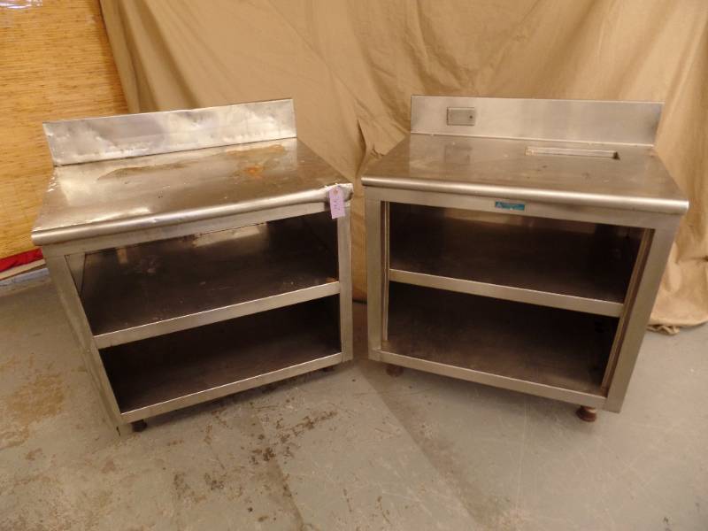 Stainless Steel Storage Counters