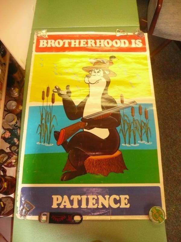 HAMMS BEER POSTER
