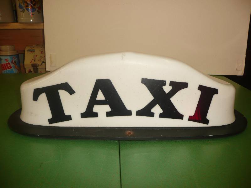 TAXI CAB ROOF TOP LENS