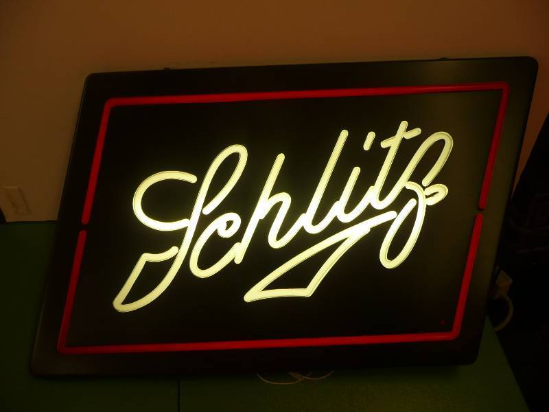 NEONEON SCHLITZ BEER LIGHT