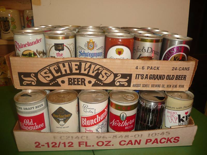VINTAGE BEER CAN GROUP