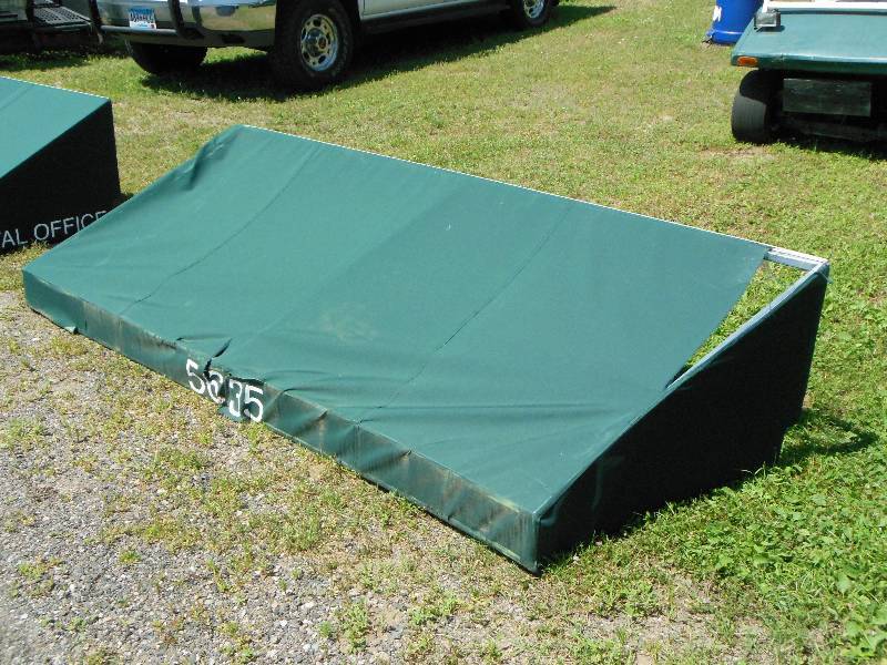 lot 19 image: Awning 8 ft L x 3 ft D x 24 inches to 6 inches H - Angled