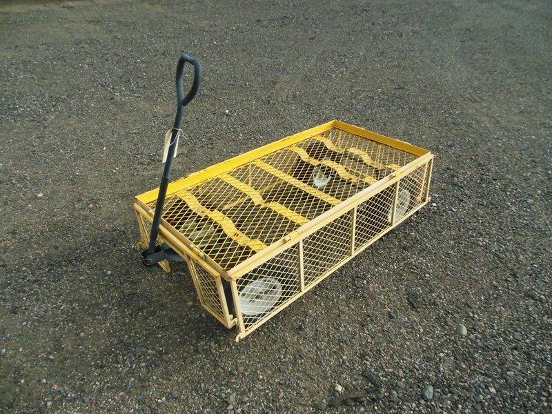 lot 25 image: Rolling Cart with Drop Down Sides