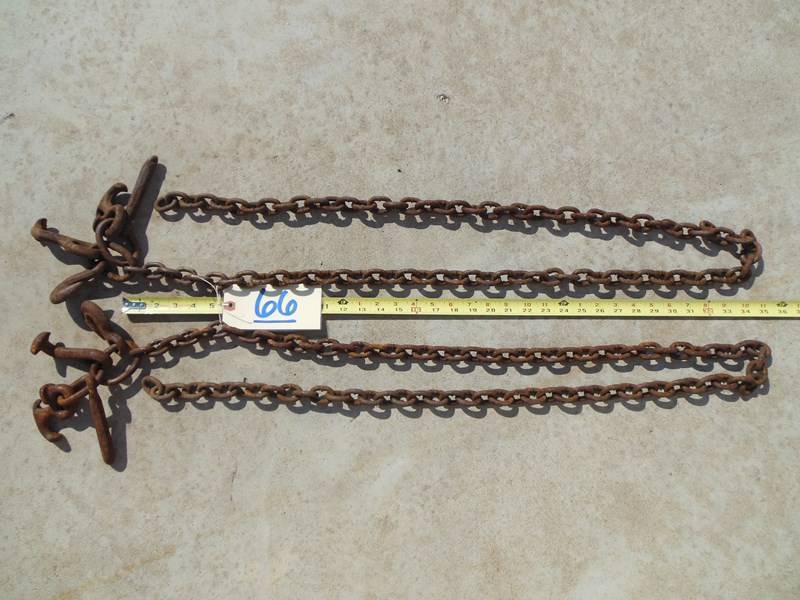 lot 66 image: Two 4 Piece Grab Clusters each with approx. 70 of Chain