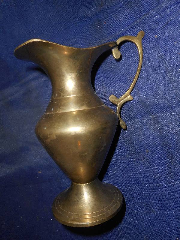 ANTIQUE BRASS PITCHER