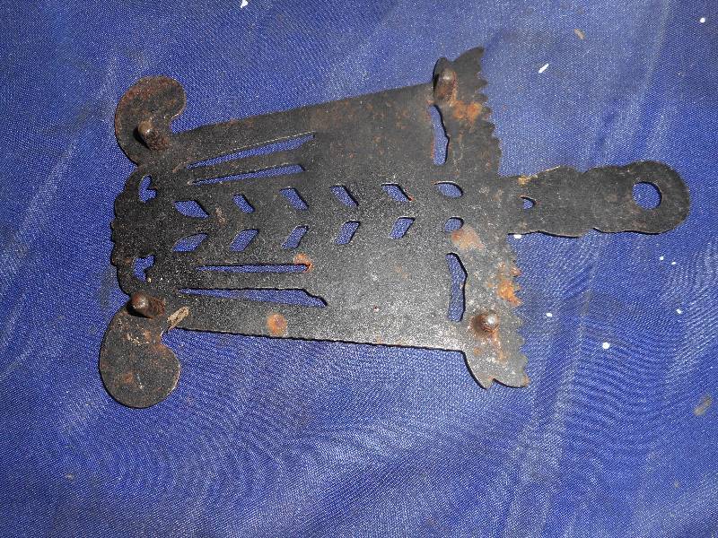 ANTIQUE CAST IRON TRIVET