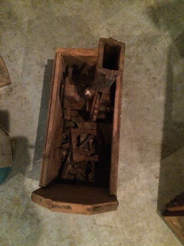 Vintage Pipe Threading Tool and wooden case