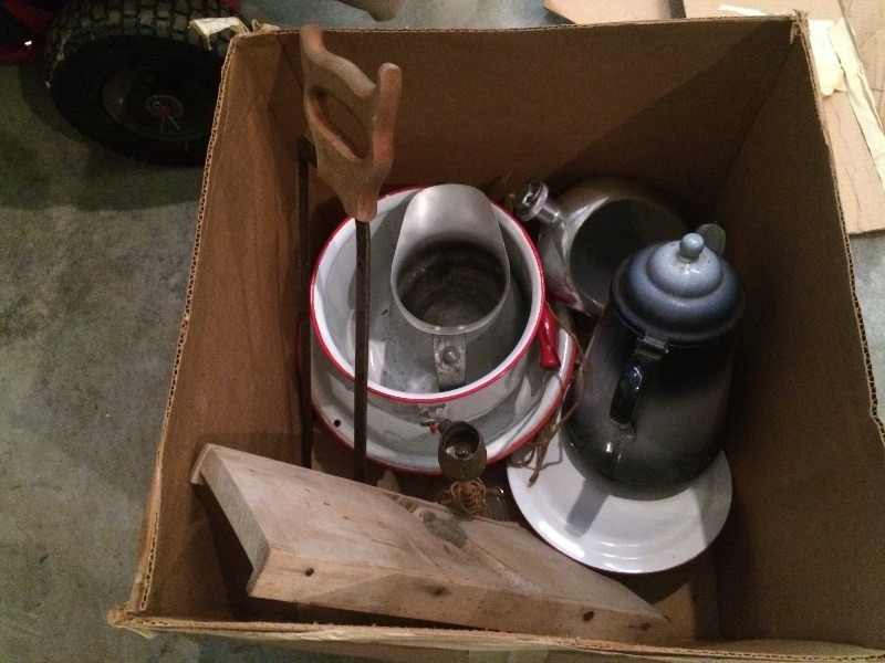 Box lot of Vintage Items