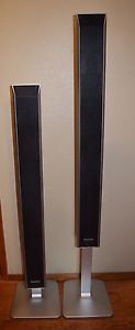 Pair of Panasonic Adjustable Tower Speakers. Model SB-FS940. 90W (EACH