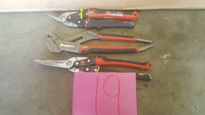 Lot of assorted Milwaukee Tools