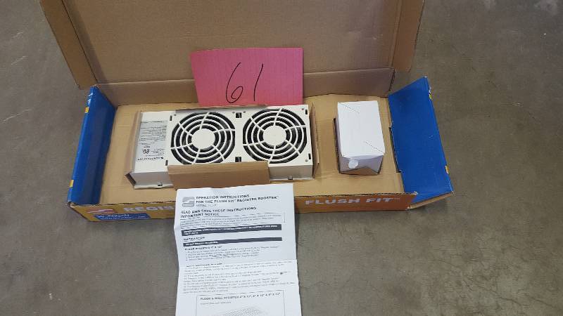 Suncourt Flush Fit Register Booster Fan in White