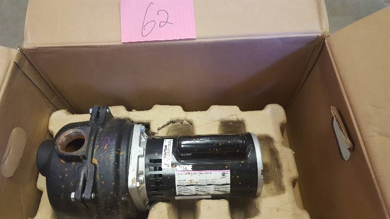 Wayne Lawn Pump 1 12 HP WLS150 used