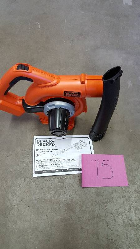 Black and Decker 20V Hard Surface Sweeper Tool only