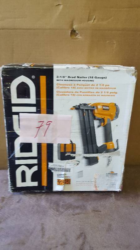 Ridgid 2 18 Brad Nailer (18 Gauge) New