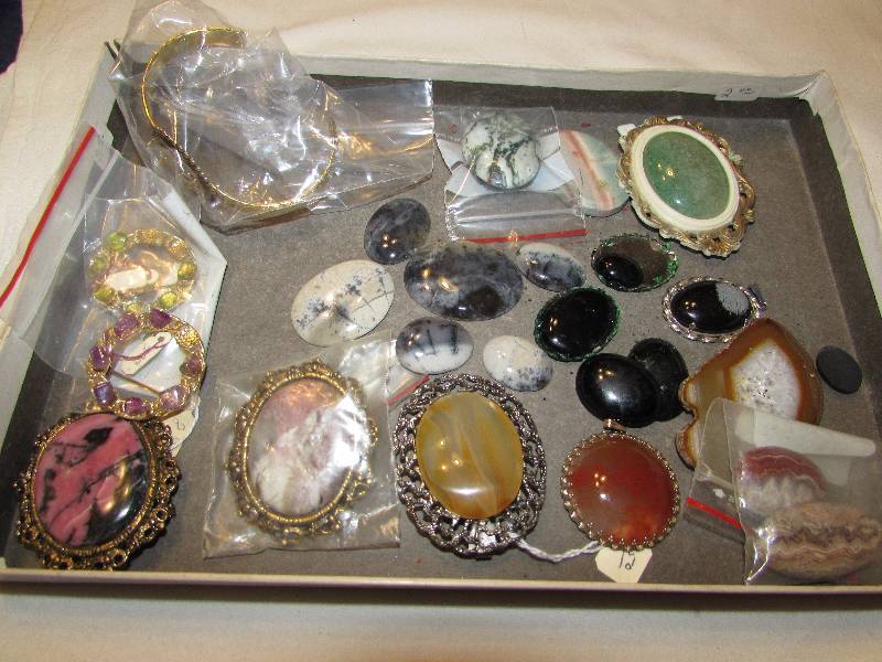 Cabochons and Pins