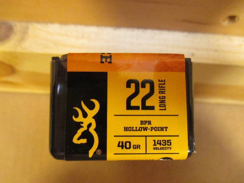 Browning BPR .22 Ammo