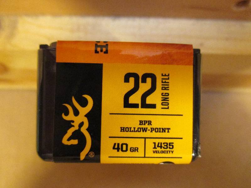 Browning BPR .22 Ammo
