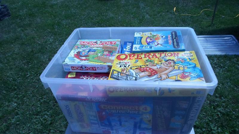lot 24 image: Tote filled with Board Games #2