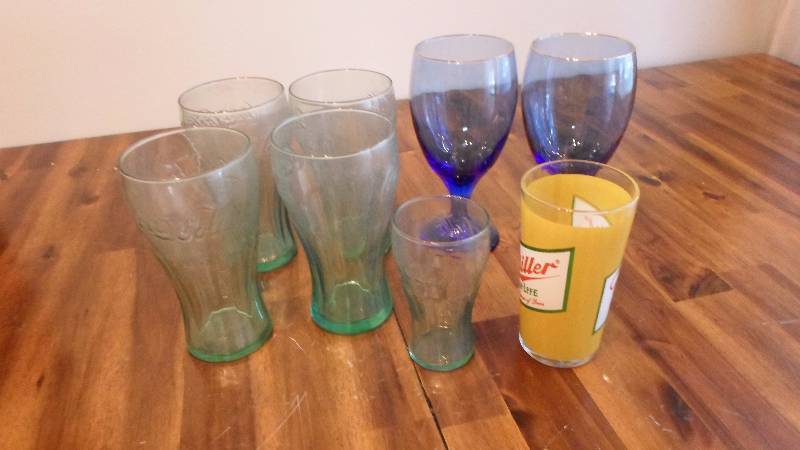lot 74 image: Coca-Cola Glasses Mixed Lot