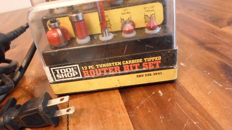 Buy the router bits, get a router for $0.01