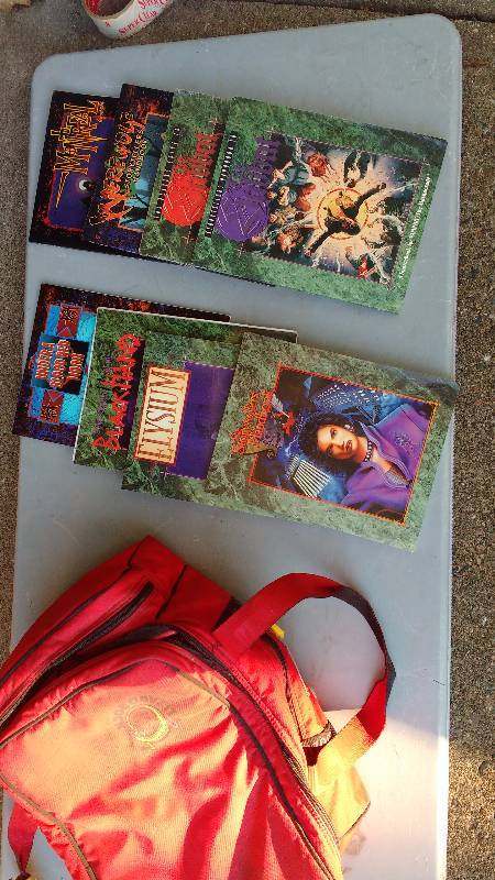 lot 114 image: White Wolf Role Playing Books Marlboro Bag