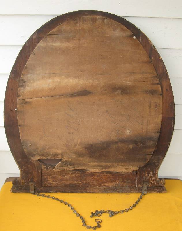 lot 006 image: Antique Mirror  Dresser or Hanging Mirror