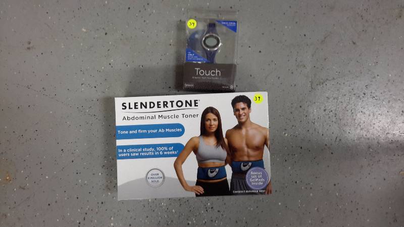 New inbox slender tone and Gaiam monitor