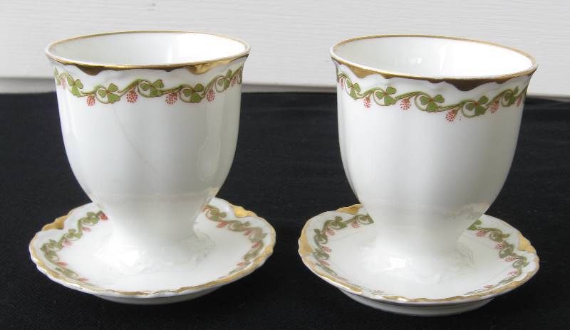 lot 017 image: Vintage, porcelain Tea Cup & Saucer Sets  - Lot B
