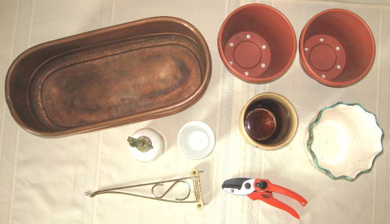 lot 074 image: Copper Planter & More
