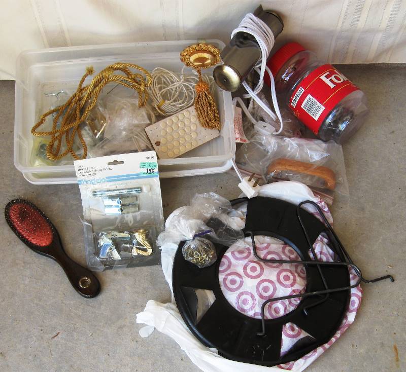 lot 120 image: Cooler, Garage Tools & Misc.