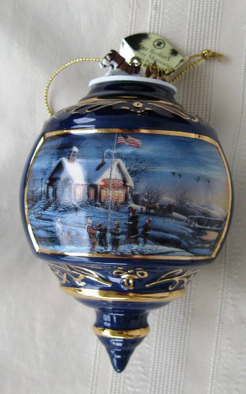 beautiful porcelain terry redlin christmas ornaments beautiful porcelain terry redlin christmas ornaments