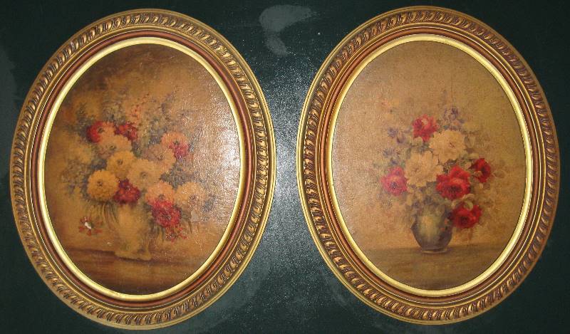 lot 124 image: Pictures with Wood Frames