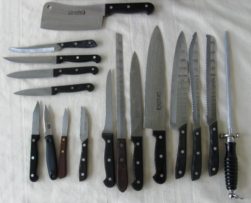 lot 179 image: Kitchen Knife Lot