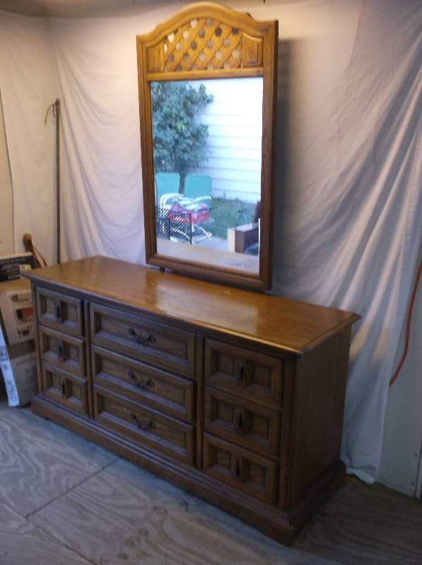 Mirrored Dresser St Cloud 96 Funiture Collectible Allis