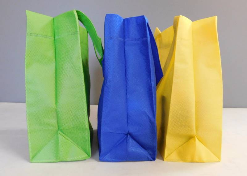 Small Reusable Value Totes 8 x 4 x 10